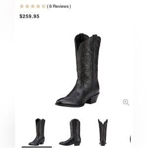 ARIAT WOMEN'S HERITAGE WESTERN ROUND TOE COWGIRL BOOTS 8.5